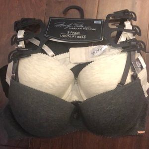 3-back light lift bras